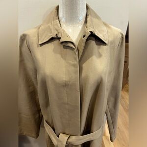 Original Kate Spade (before she sold her company) Khaki Trench Coat. Nearly new!
